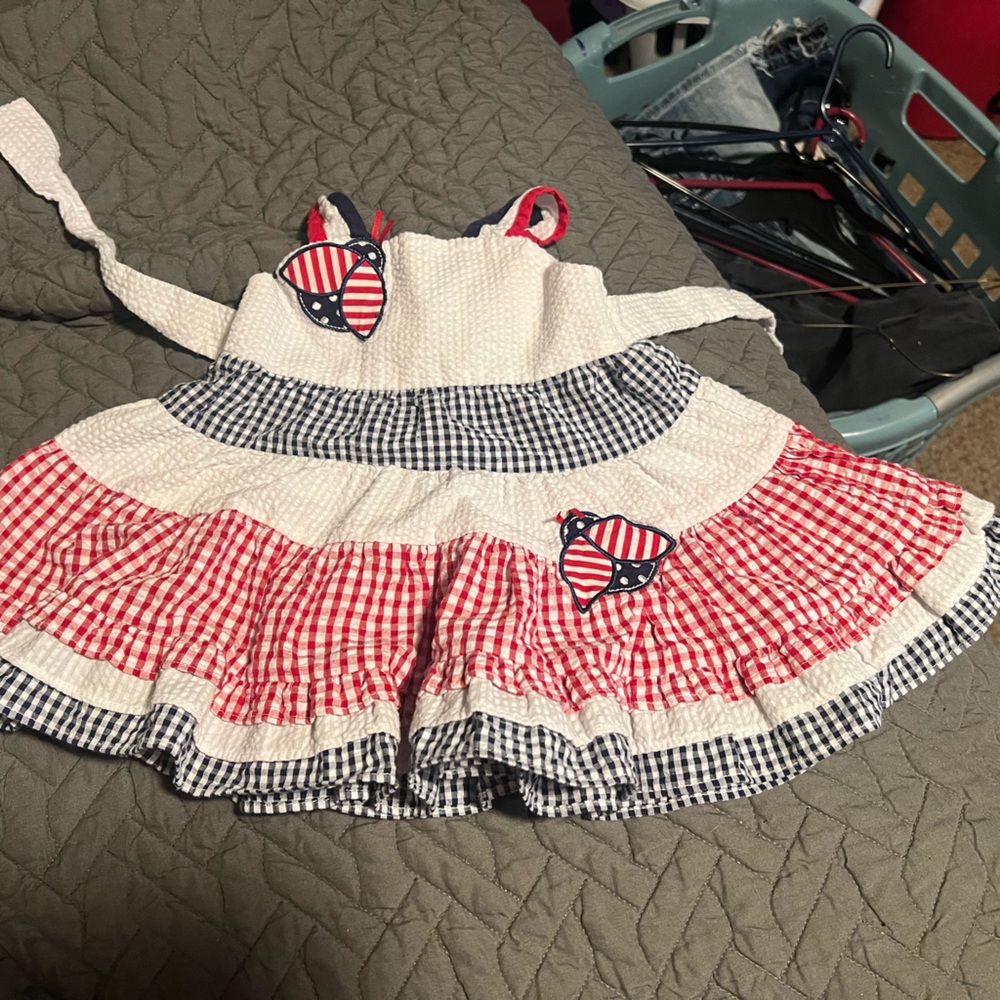 Emily Rose Red and Black Gingham Dress